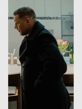 Tom Hardy MobLand Black Wool Coat For Sale
